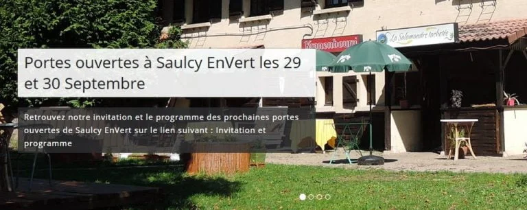 Lire la suite à propos de l’article Week-end portes ouvertes Saulcy EnVert